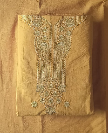 Women's Cotton Sequence Work Unstitched Suits 09