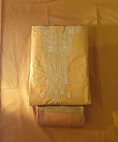 Women's Cotton Sequence Work Unstitched Suits 09